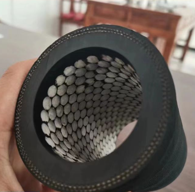 Ceramic Lined Wear Resistant Fire Resistant Ceramic Rubber Hose